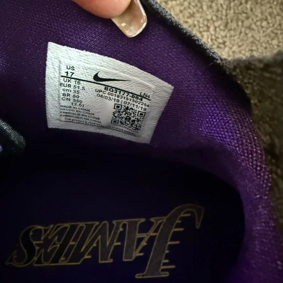 LeBron James Basketball Sneakers - Picture 7 of 8